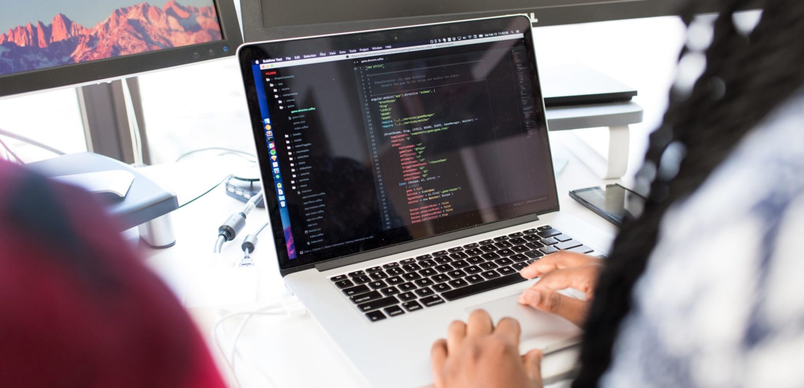 woman on laptop doing test driven development